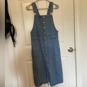 Iris Jeans Overall Dress